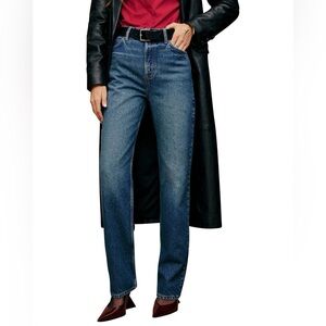 Reformation Abby High Rise Straight Jeans size 26